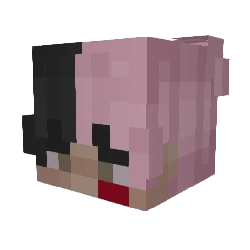 azzr420 Minecraft avatar head, 3D render