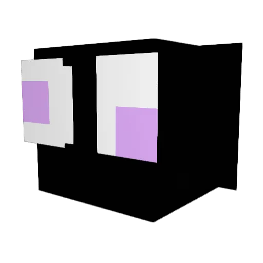 b00bie7 Minecraft avatar head, 3D render