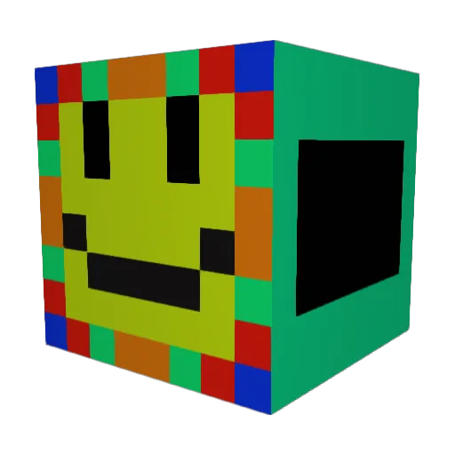 b00mb0t47 Minecraft avatar head, 3D render