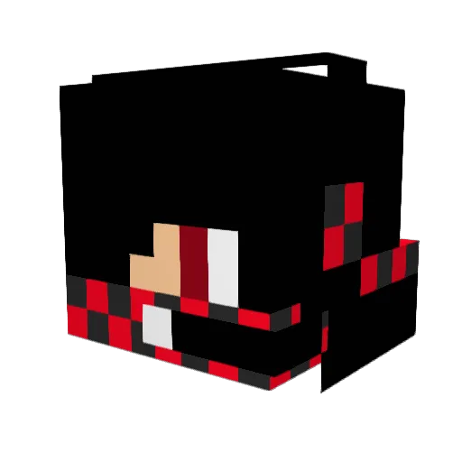b0dyr0ck2006 Minecraft avatar head, 3D render