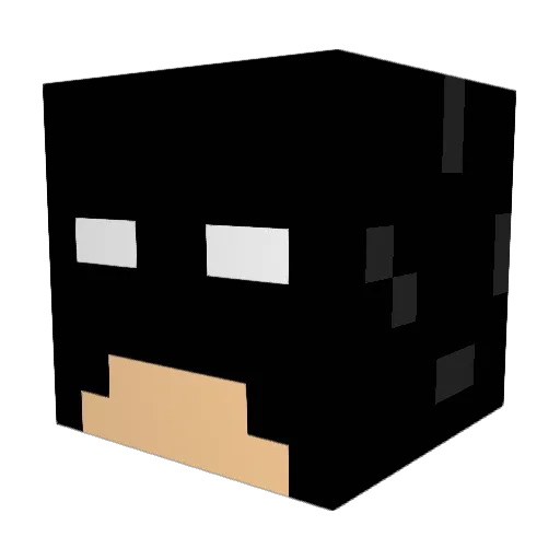 b0khylle69 Minecraft avatar head, 3D render