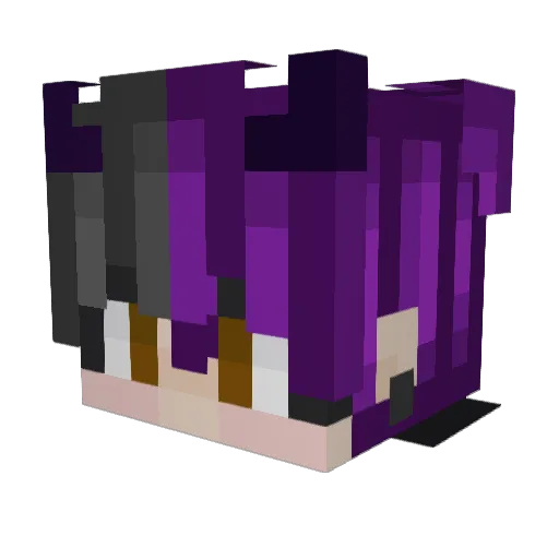b0n3b4b3 Minecraft avatar head, 3D render