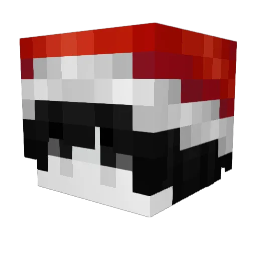 b0nJur Minecraft avatar head, 3D render