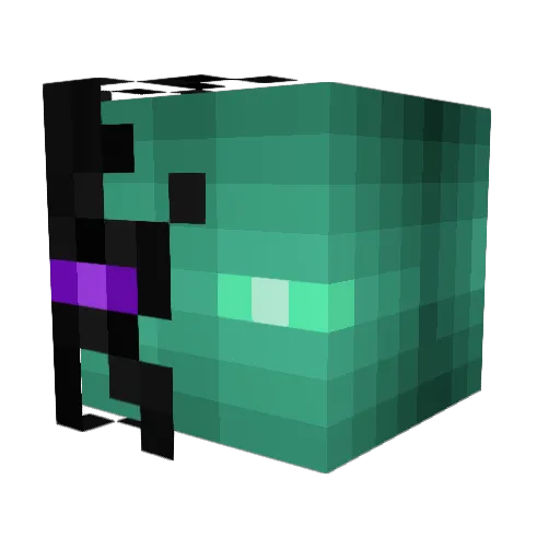 b0neau Minecraft avatar head, 3D render