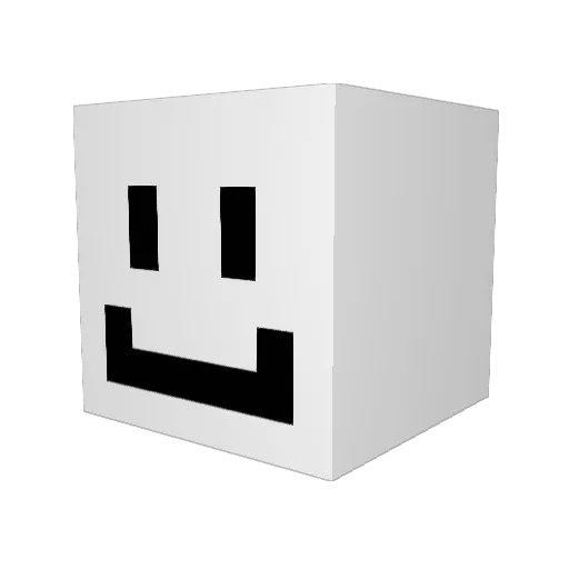 b0nkrs Minecraft avatar head, 3D render