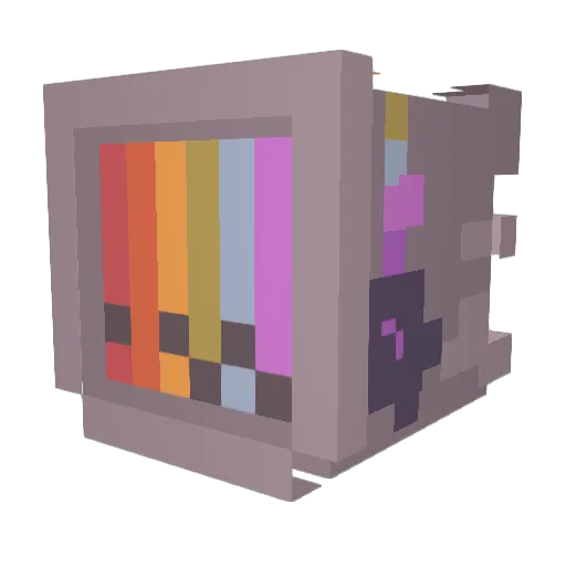 b0pkin Minecraft avatar head, 3D render