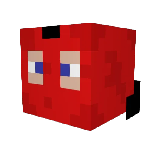 b0rek33 Minecraft avatar head, 3D render