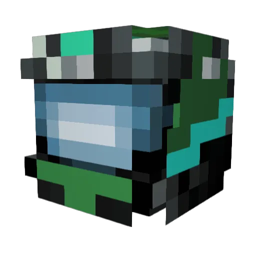 b1adegamer Minecraft avatar head, 3D render