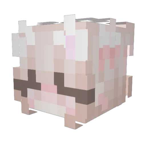 b1lurs Minecraft avatar head, 3D render