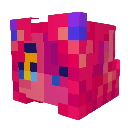 b1rge Minecraft avatar head, 3D render