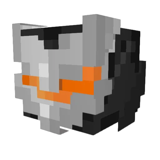 b3ar03 Minecraft avatar head, 3D render