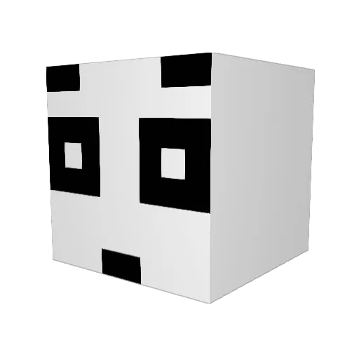 b3lmont Minecraft avatar head, 3D render