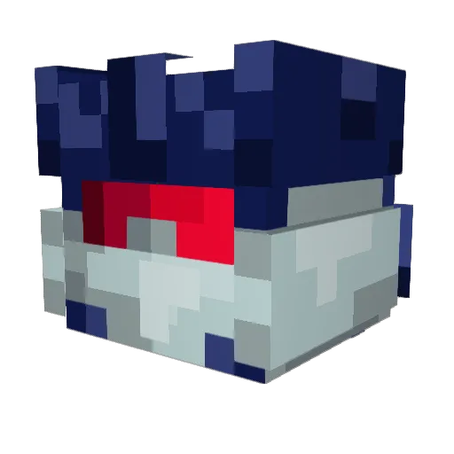 b3ntl3y_blu333 Minecraft avatar head, 3D render