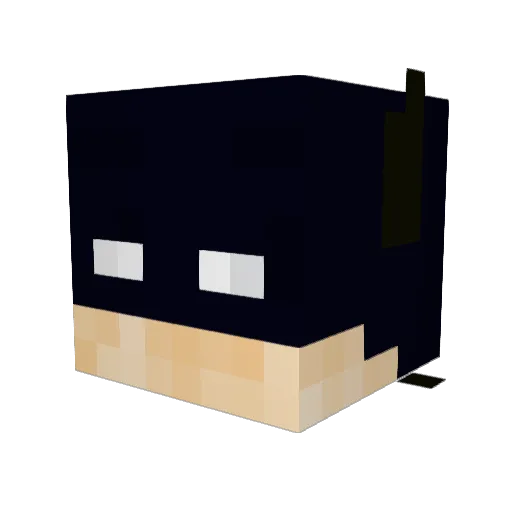 b460s Minecraft avatar head, 3D render