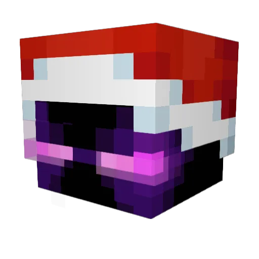 b4nd1t34 Minecraft avatar head, 3D render