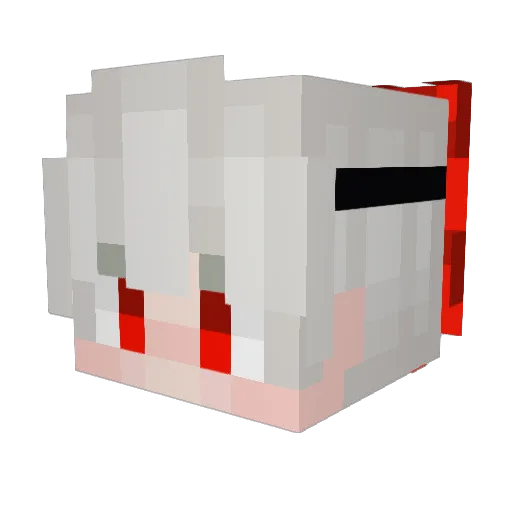 b5eb5e Minecraft avatar head, 3D render