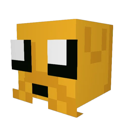 b7516817 Minecraft avatar head, 3D render