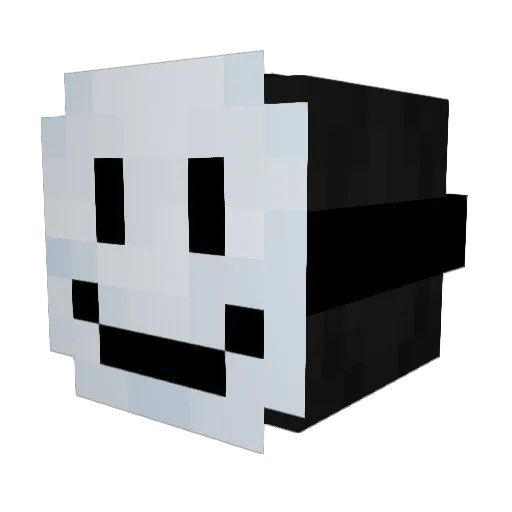 b9dev Minecraft avatar head, 3D render