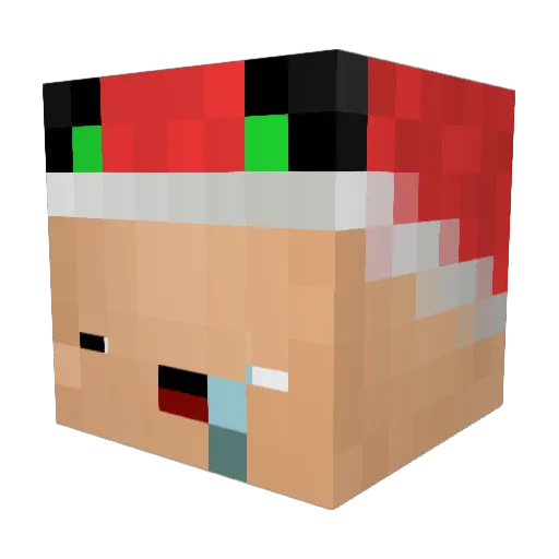 bAy_nE Minecraft avatar head, 3D render