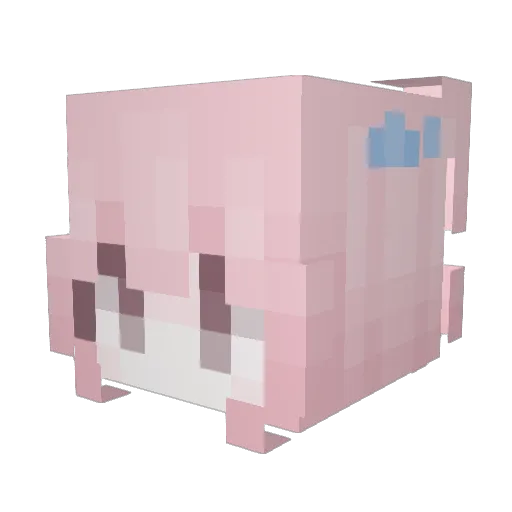 bF1dy10Slo7EbF1d Minecraft avatar head, 3D render