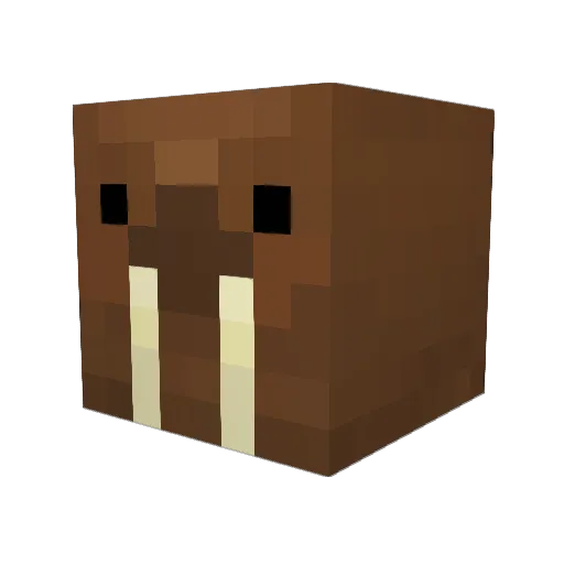 bIueface Minecraft avatar head, 3D render