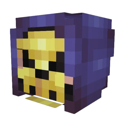 bLey_ Minecraft avatar head, 3D render