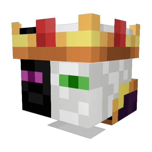 bRoduDe12345 Minecraft avatar head, 3D render