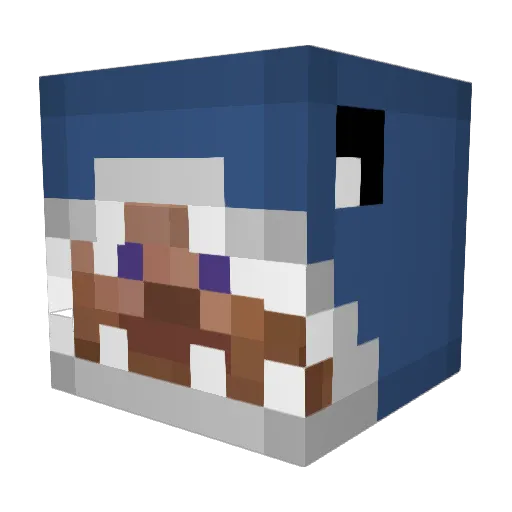 b_Martijn Minecraft avatar head, 3D render