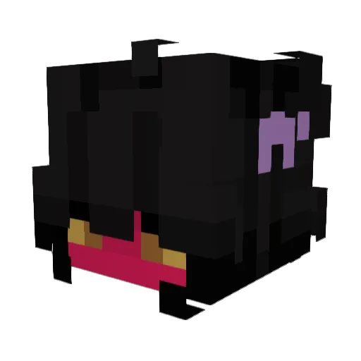 b_bastian Minecraft avatar head, 3D render