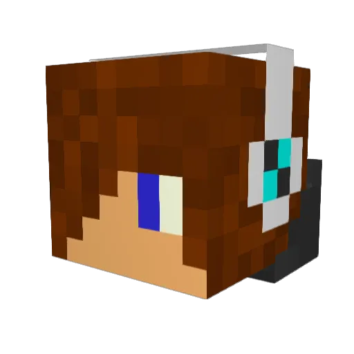 b_smith02 Minecraft avatar head, 3D render