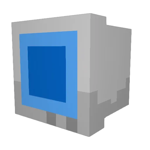 baabaabaa Minecraft avatar head, 3D render