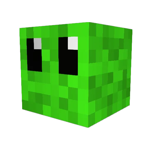 babaduchi Minecraft avatar head, 3D render