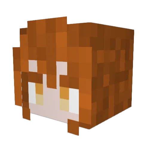babaluga03 Minecraft avatar head, 3D render