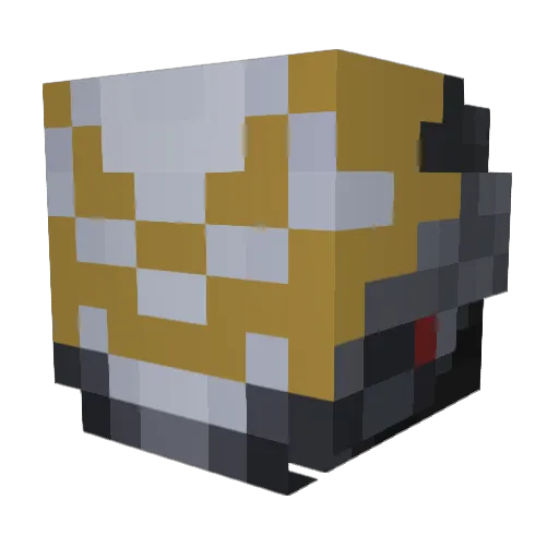 babayka4839 Minecraft avatar head, 3D render