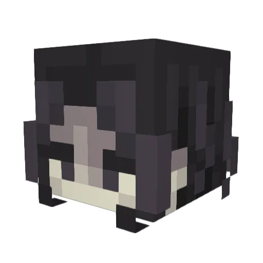babayo122 Minecraft avatar head, 3D render