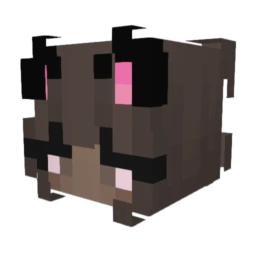 babbo130 Minecraft avatar head, 3D render