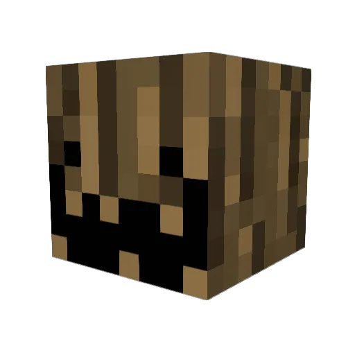 babbuino95 Minecraft avatar head, 3D render