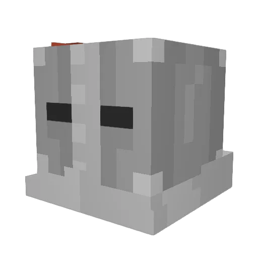 babo_OoO Minecraft avatar head, 3D render