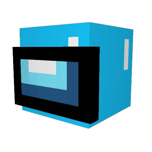 babouchelegrec Minecraft avatar head, 3D render