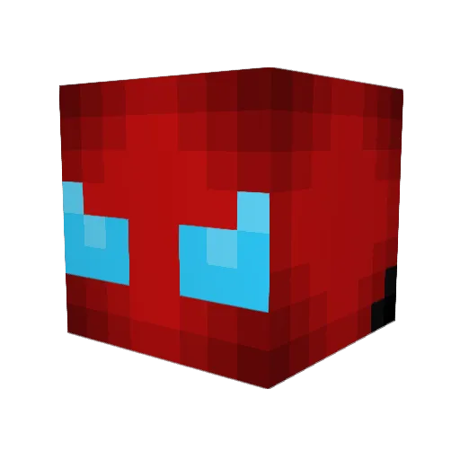 babtou75 Minecraft avatar head, 3D render