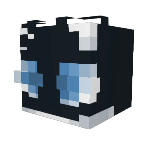 baby1evil1 Minecraft avatar head, 3D render
