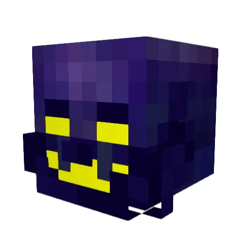babybowser101 Minecraft avatar head, 3D render