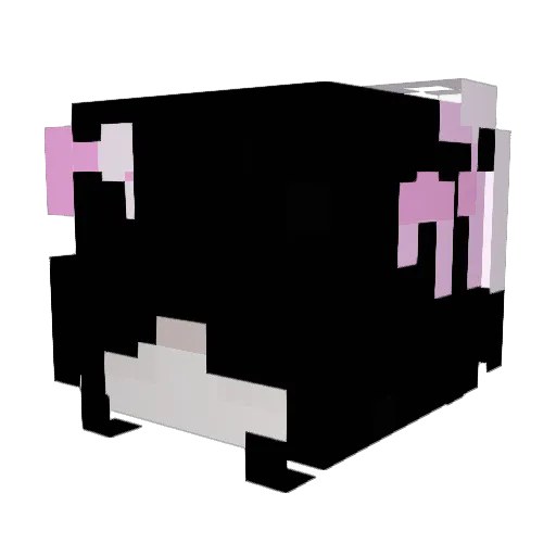 babydiva_ Minecraft avatar head, 3D render