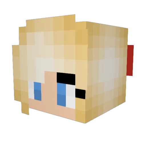 babyswiss117 Minecraft avatar head, 3D render