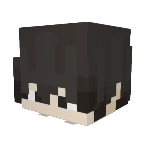 babyzel24 Minecraft avatar head, 3D render