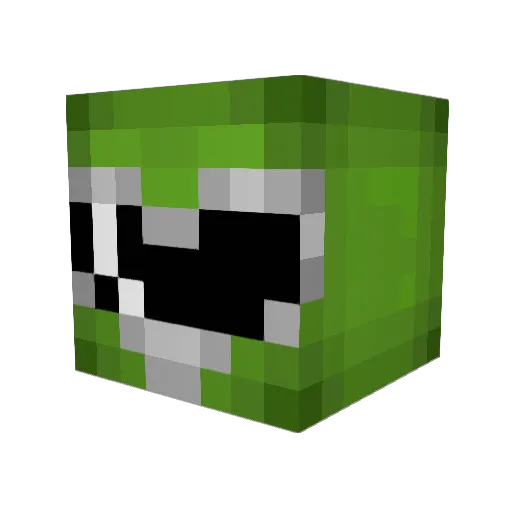 bachellorn Minecraft avatar head, 3D render