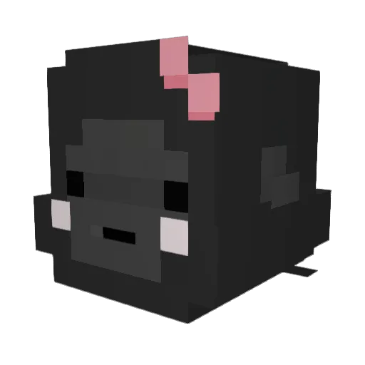 back0528141 Minecraft avatar head, 3D render