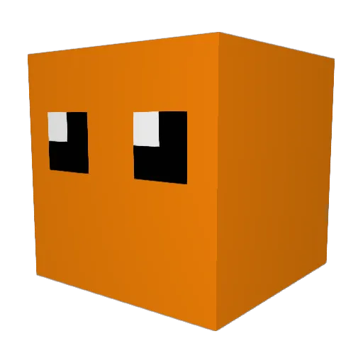 backstabrich Minecraft avatar head, 3D render