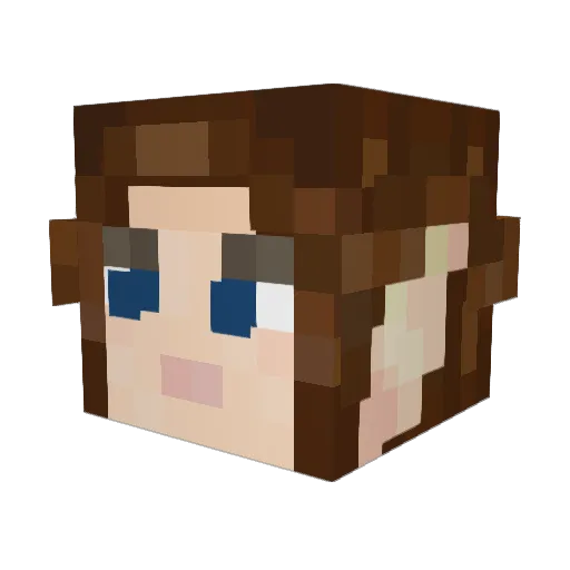 bacon_butcher Minecraft avatar head, 3D render