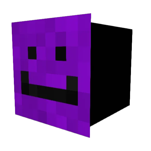 baconandcider Minecraft avatar head, 3D render